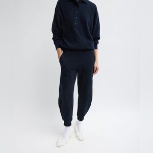 Tibi Navy Calder sweatpants. Size M.
